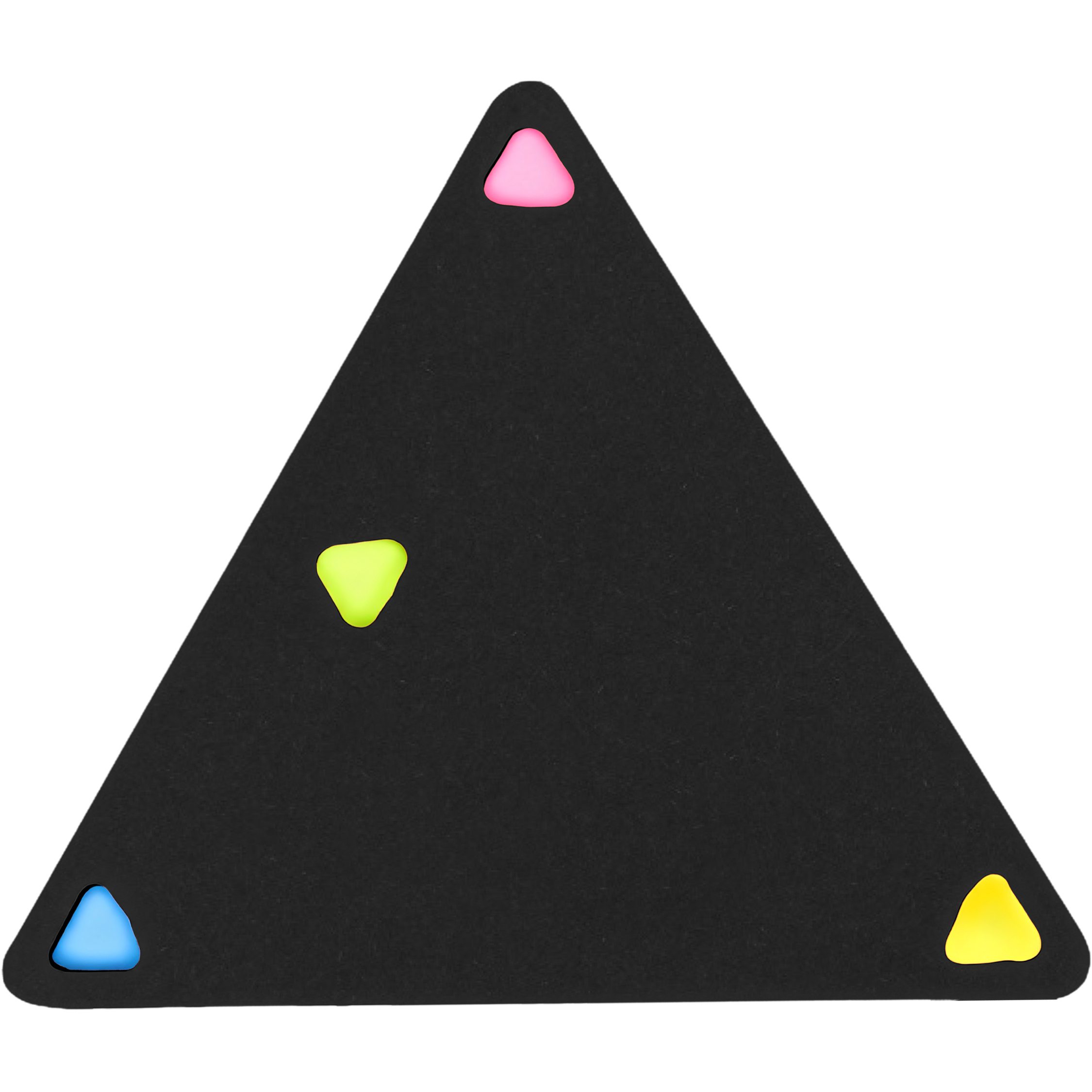 Colorful Triangle-Shaped Sticky Notes