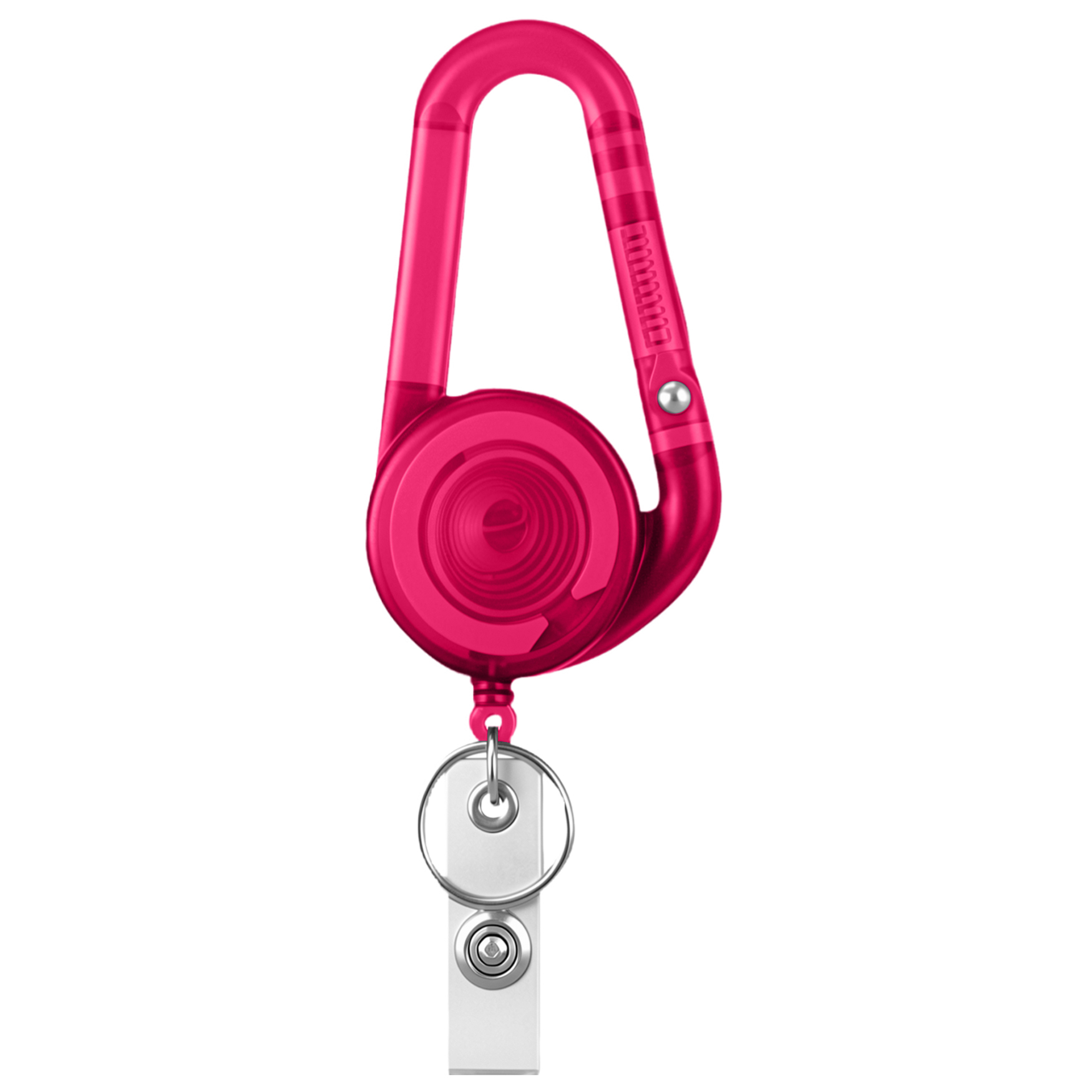 Retractable Keychain With Carabiner