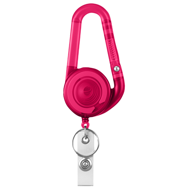 Retractable Keychain With Carabiner