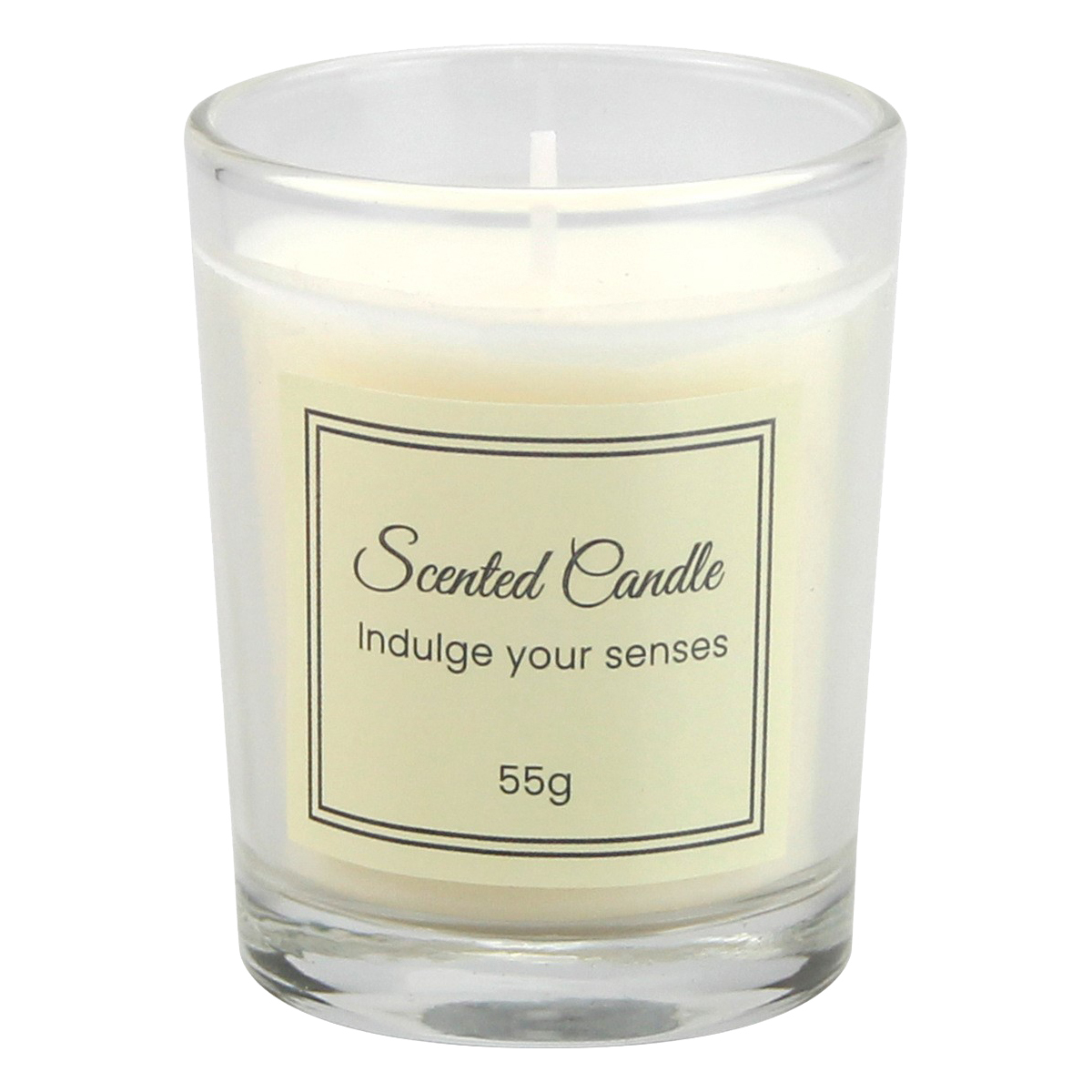 Scented Soy Wax Glass Jar Candle
