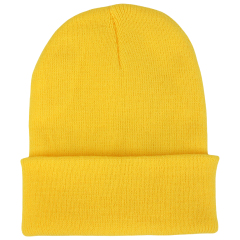 3D Embroidery Knit Beanie Cap