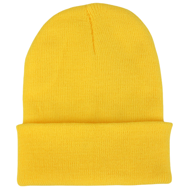 3D Embroidery Knit Beanie Cap