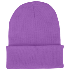 3D Embroidery Knit Beanie Cap