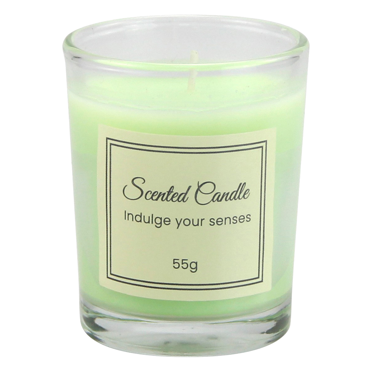 Scented Soy Wax Glass Jar Candle
