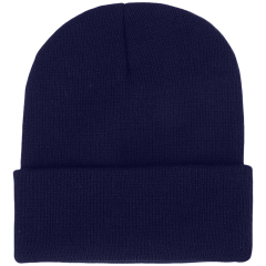 3D Embroidery Knit Beanie Cap