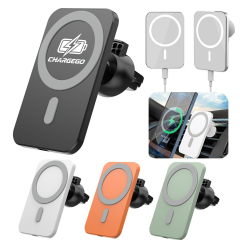 Magnetic Wireless Charger With Car Mount