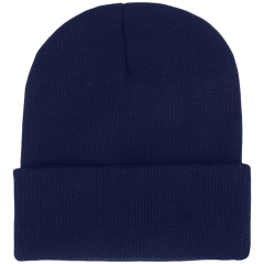 3D Embroidery Knit Beanie Cap