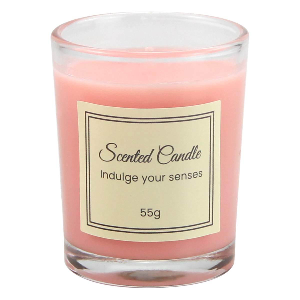Scented Soy Wax Glass Jar Candle