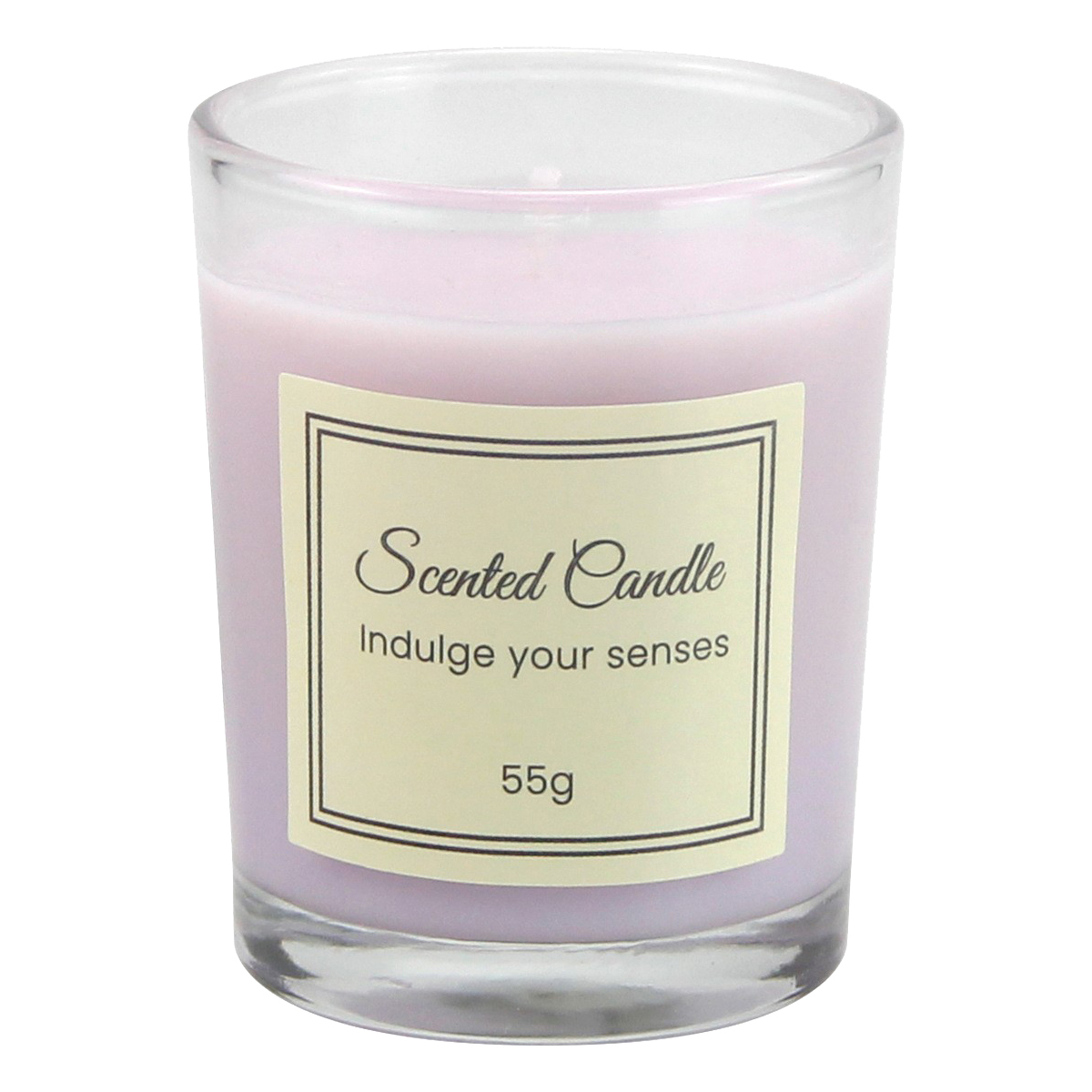 Scented Soy Wax Glass Jar Candle
