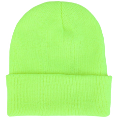 3D Embroidery Knit Beanie Cap