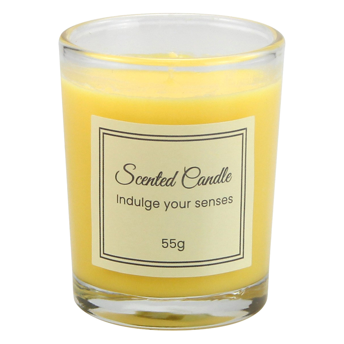 Scented Soy Wax Glass Jar Candle