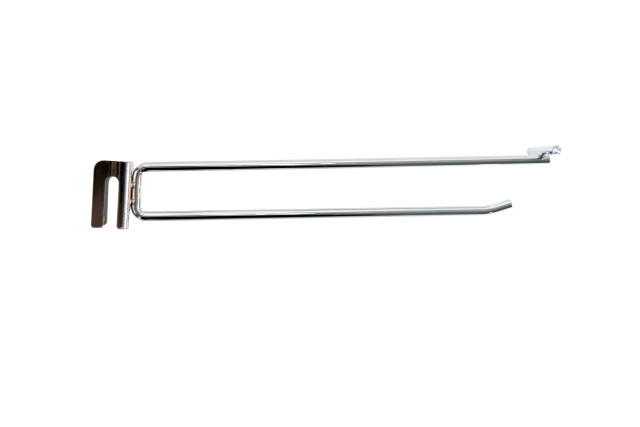 Durable Metal Display Hooks for Retail, Slatwall & Pegboard Use