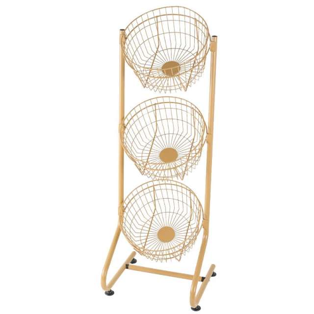 3-Tier Metal Display Shelf