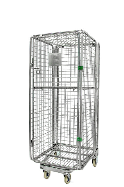 Heavy-Duty Full Security Roll Container Cage & Safety Trolley
