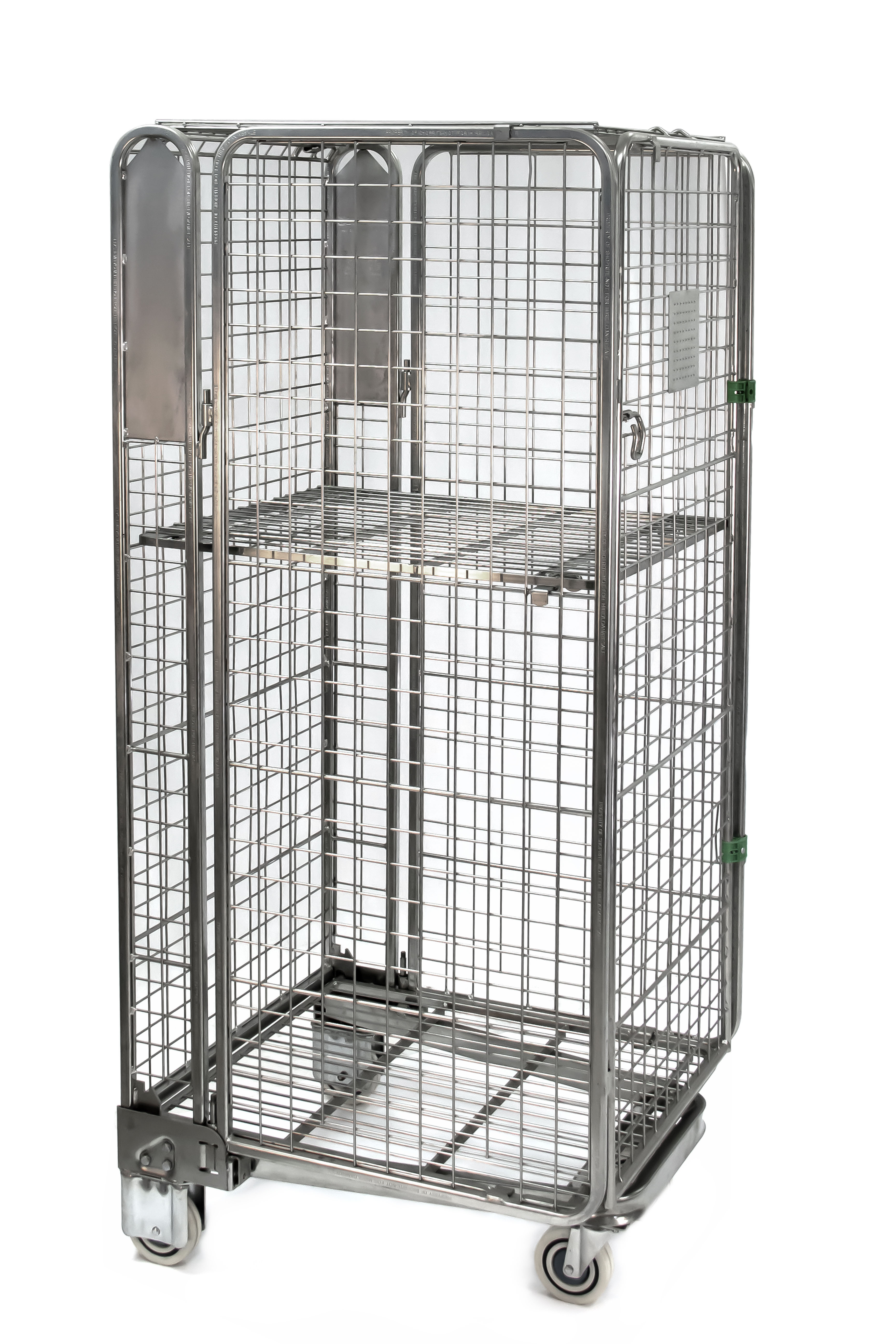 Heavy-Duty Full Security Roll Container Cage & Safety Trolley