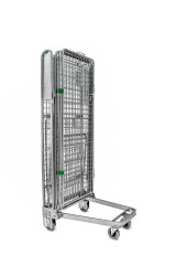 Heavy-Duty Full Security Roll Container Cage & Safety Trolley