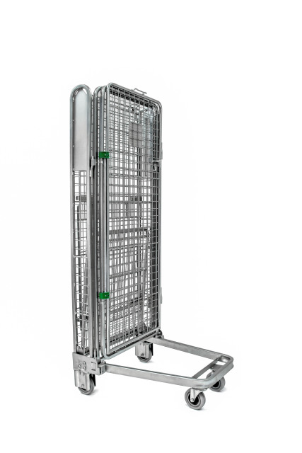Heavy-Duty Full Security Roll Container Cage & Safety Trolley