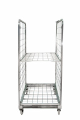 2-Side H-Frame Compactainer Roll Cage – Zinc-Plated Trolley 150kg