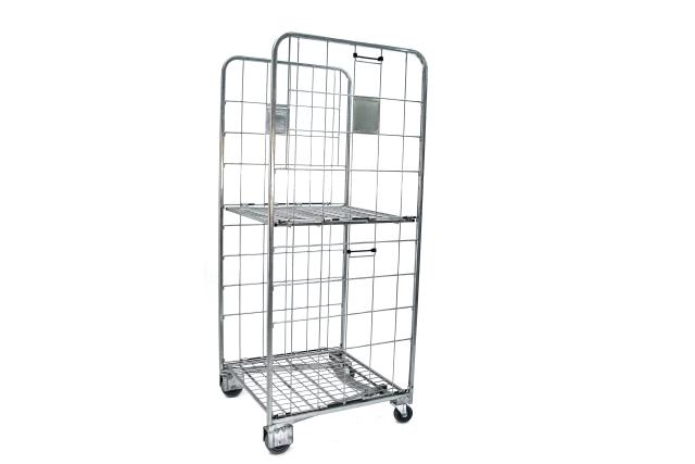 2 Side A-Frame Roll Container – Heavy-Duty Storage Trolley