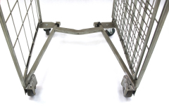 2 Side A-Frame Roll Container – Heavy-Duty Storage Trolley