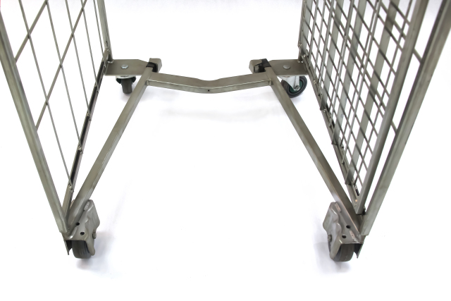 2 Side A-Frame Roll Container – Heavy-Duty Storage Trolley