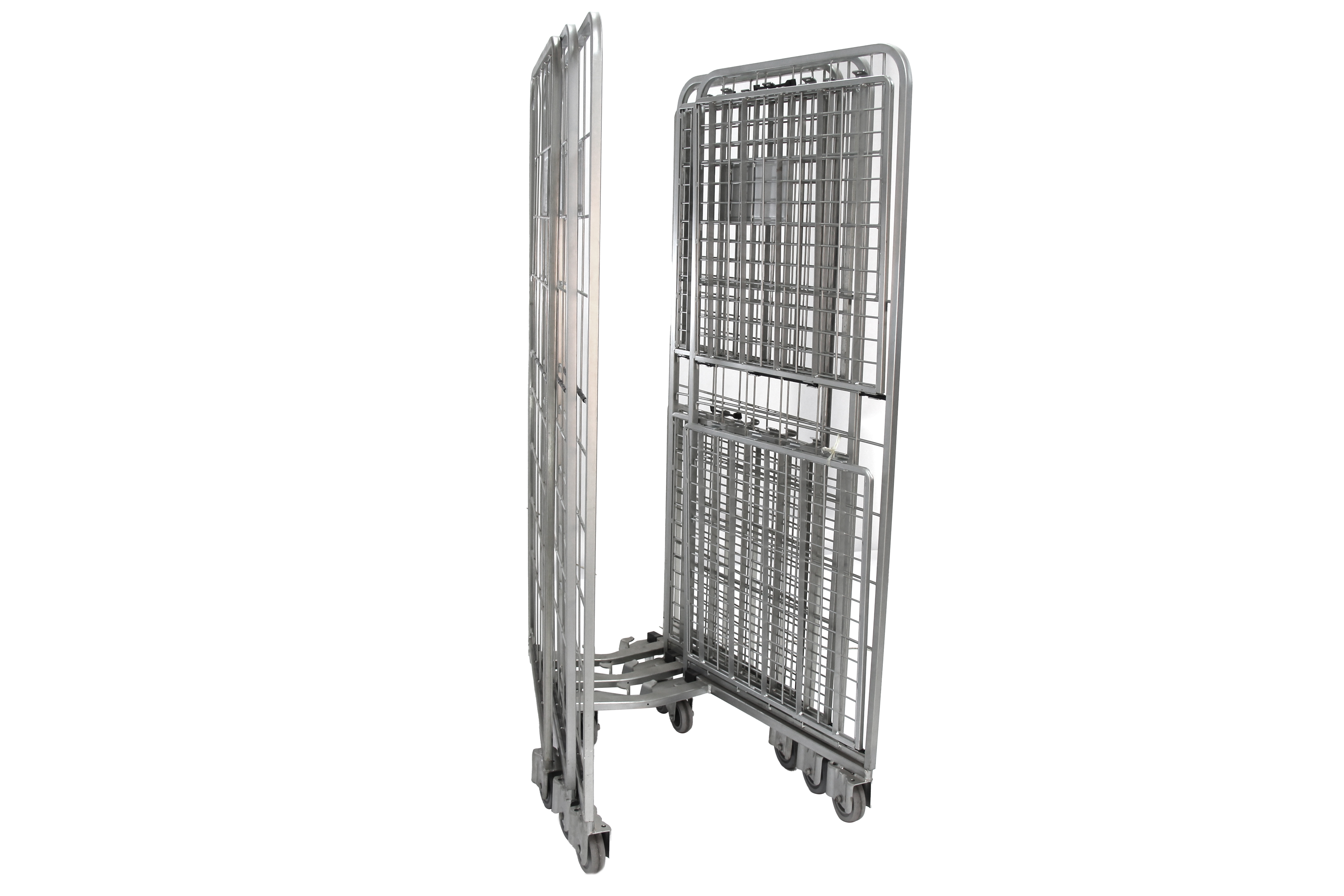 2 Side A-Frame Roll Container – Heavy-Duty Storage Trolley