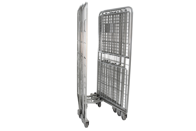 2 Side A-Frame Roll Container – Heavy-Duty Storage Trolley