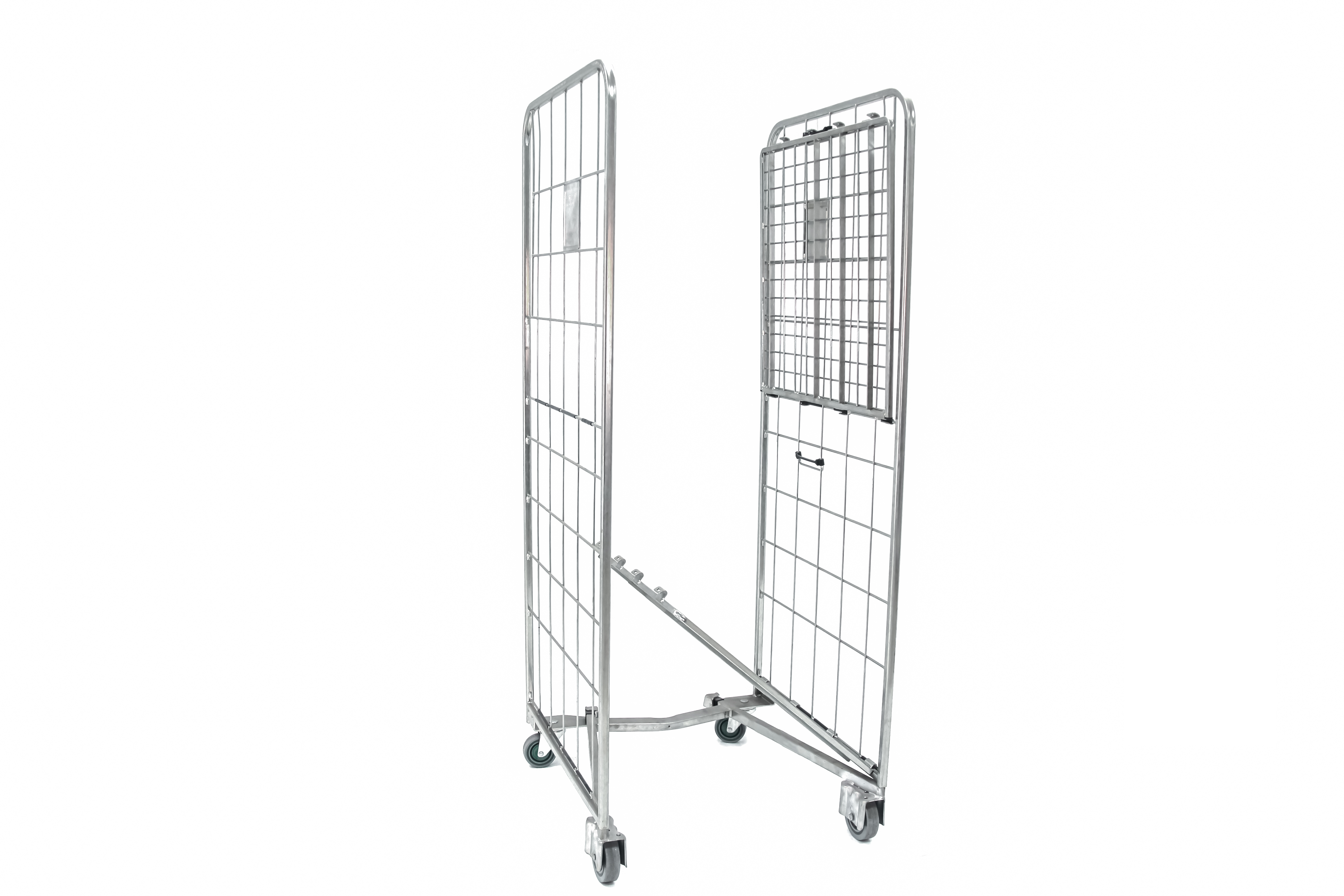 2 Side A-Frame Roll Container – Heavy-Duty Storage Trolley