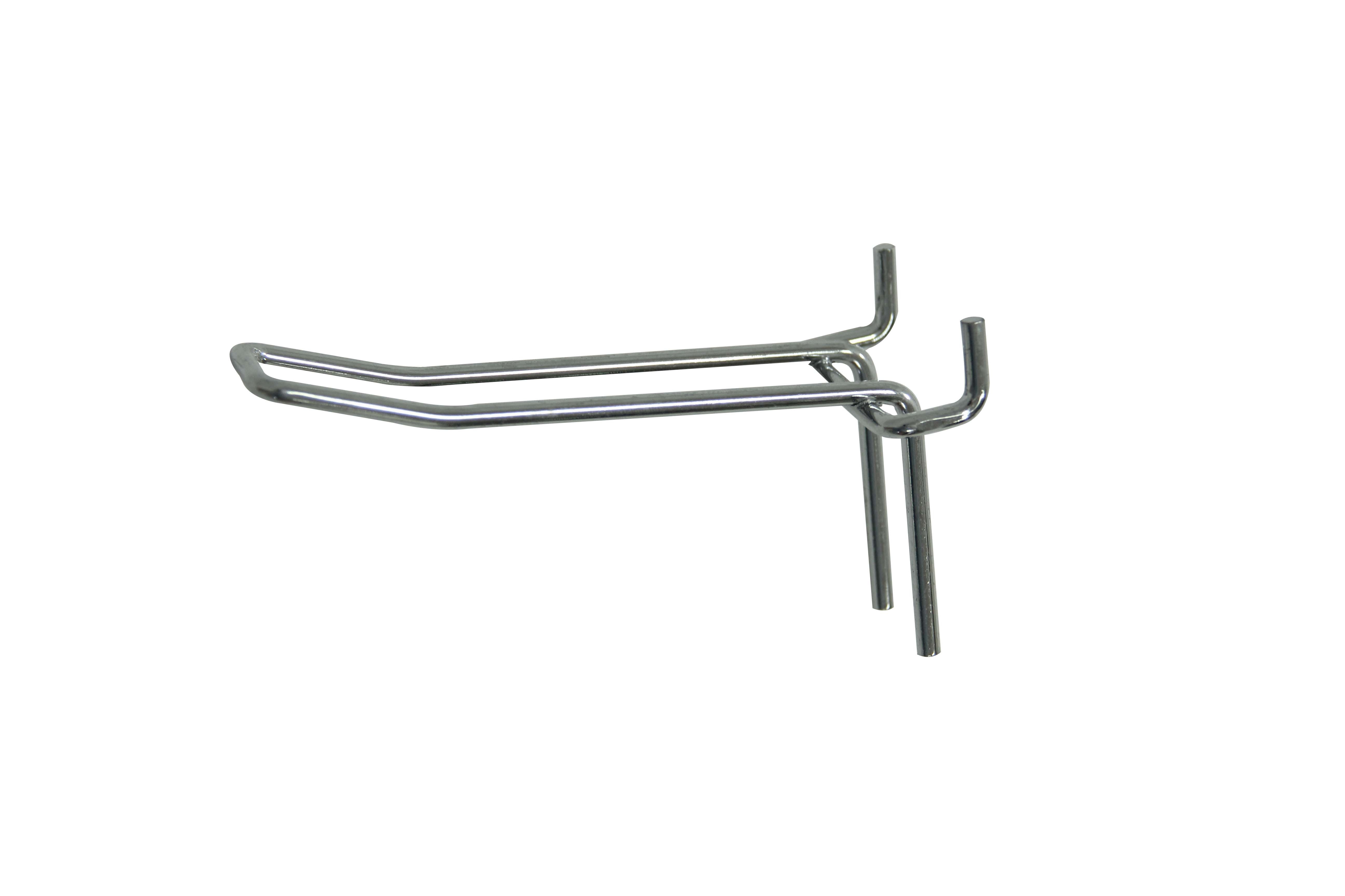 Metal Pegboard Double Hook