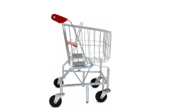 Zinc Plated Metal Shopping Cart for Kids