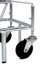 Zinc Plated Metal Shopping Cart for Kids