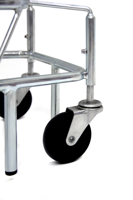 Zinc Plated Metal Shopping Cart for Kids