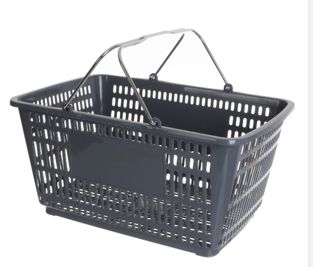 32L Plastic Shopping Basket