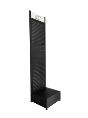 Pegboard Impulse Retail Display-Black color