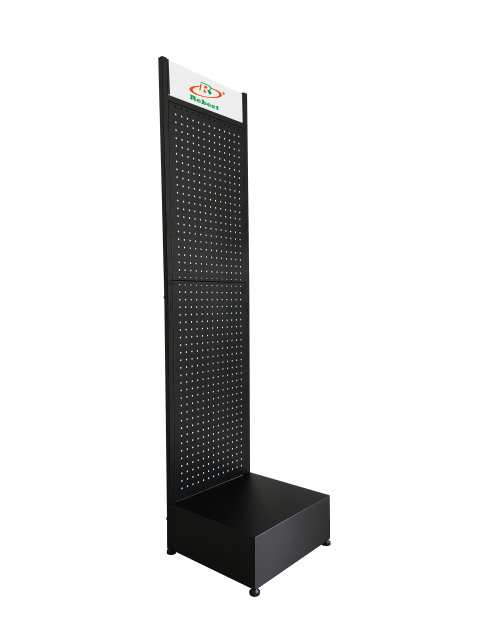 Pegboard Impulse Retail Display-Black color
