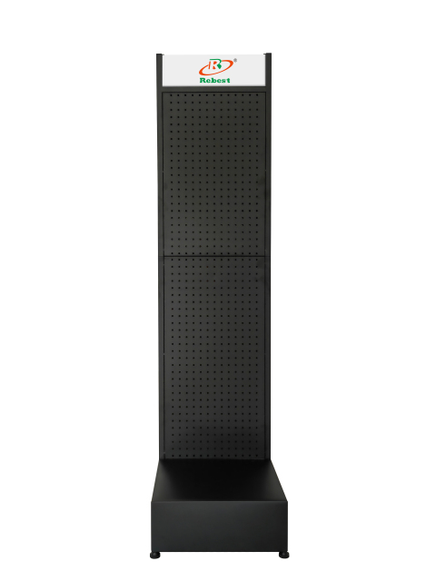 Pegboard Impulse Retail Display-Black color