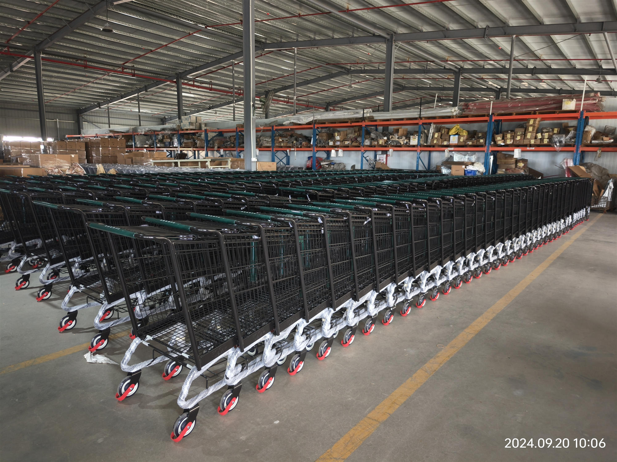 260L Metal Shopping Trolley