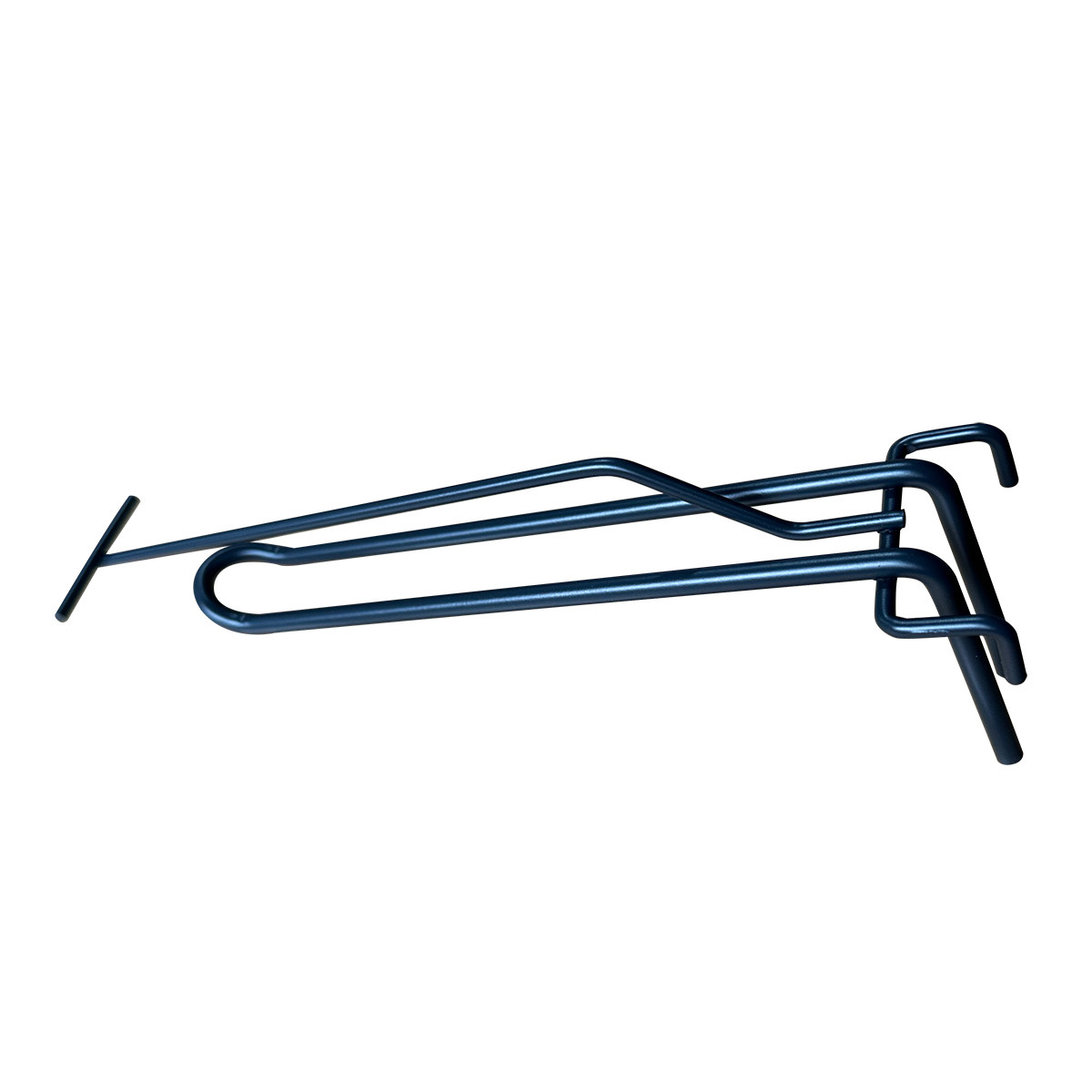Heavy-Duty Gridwall Metal Double Display Hook | Retail Grid Panel Hook