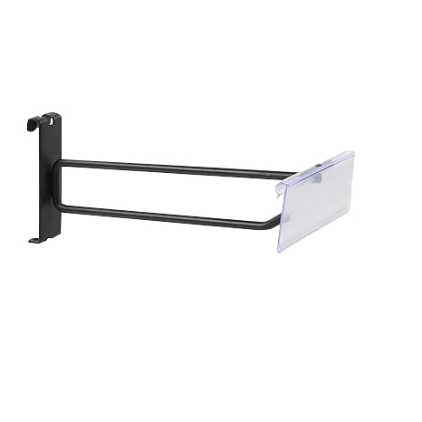 Heavy Duty Powder Coated Gridwall Single Hook with price holder