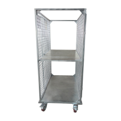 Full Security Roll Container – Heavy-Duty Galvanized Steel Trolley (300kg)