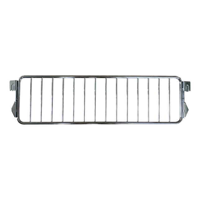 Chrome Wire Divider D37×H9.5cm – Shelf Organizer (50pcs)