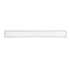 Front grid L100 H9.5cm chrome-plated