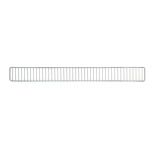 Front grid L100 H9.5cm chrome-plated