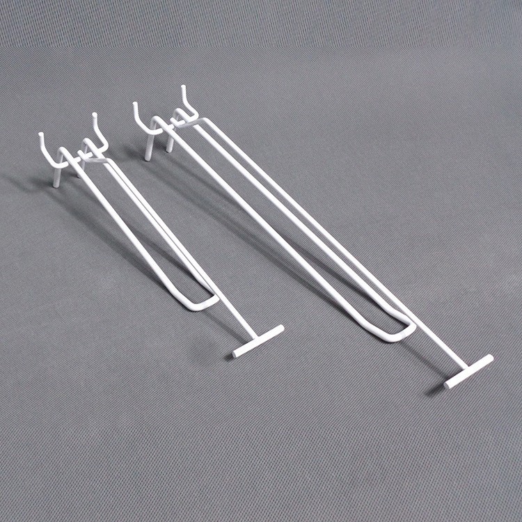 Metal Hook with price tag for Pegboard