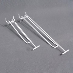 Metal Hook with price tag for Pegboard