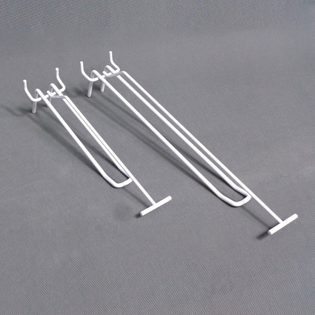 Metal Hook with price tag for Pegboard