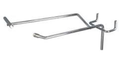 Metal Single Hook with price tag for Pegboard