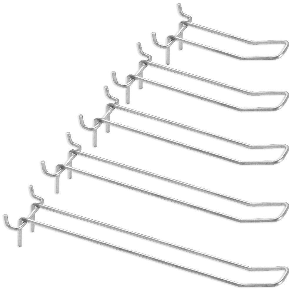 Metal Pegboard Double Hook