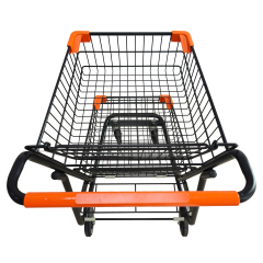 Double Basket Metal Express Shopping Cart