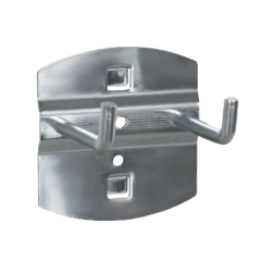 Double Tool Hook 50mm – Bott Pegboard Hook | Zinc-Plated